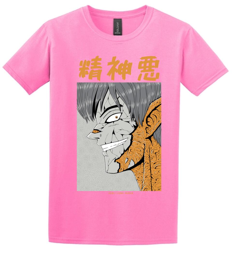 Japán horror stílus Póló