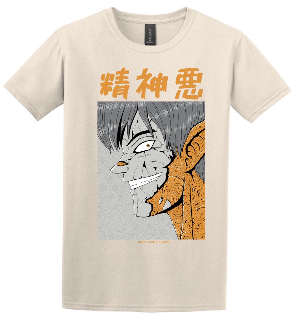 Japán horror stílus Póló