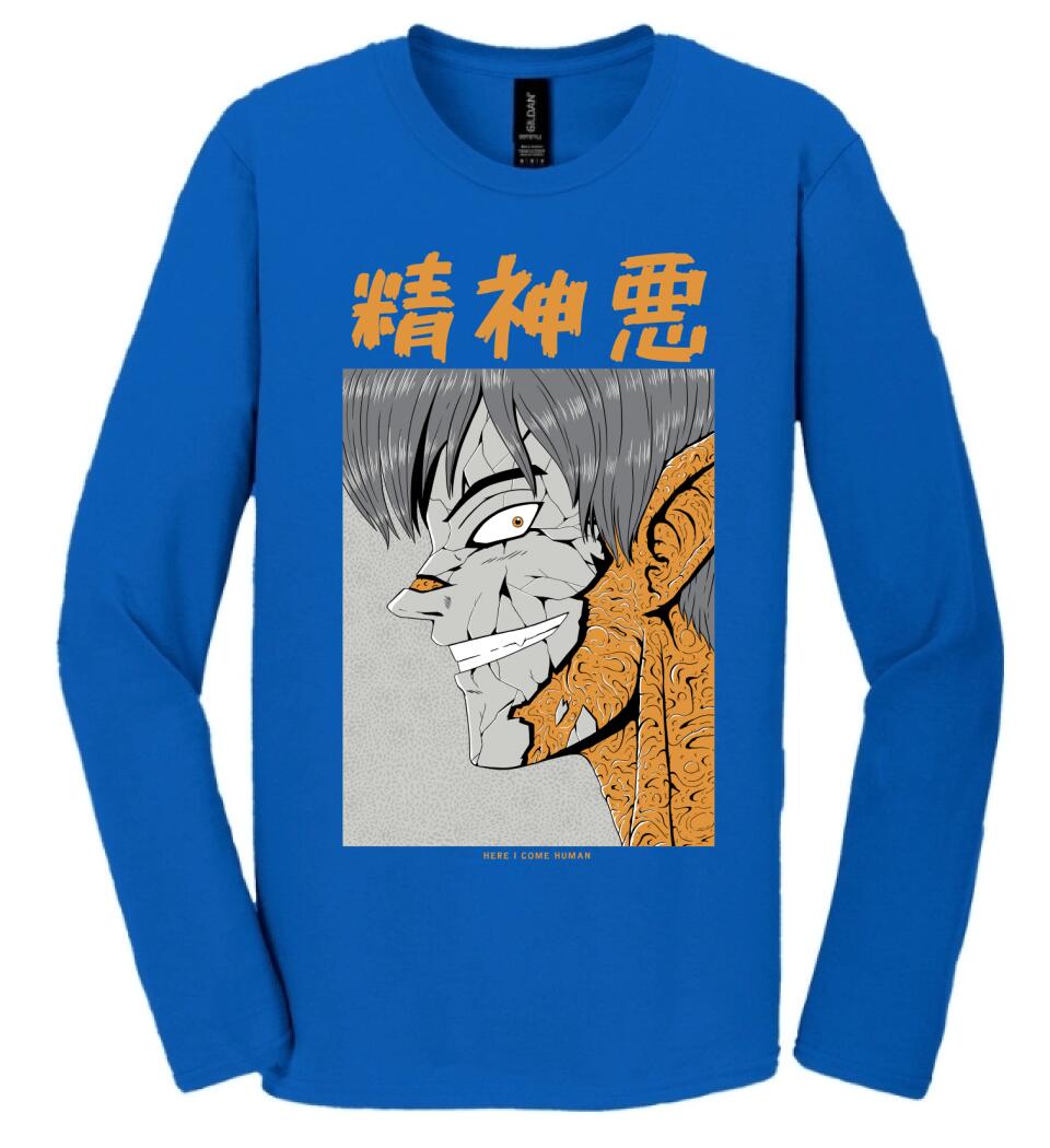 Japán horror stílus Póló