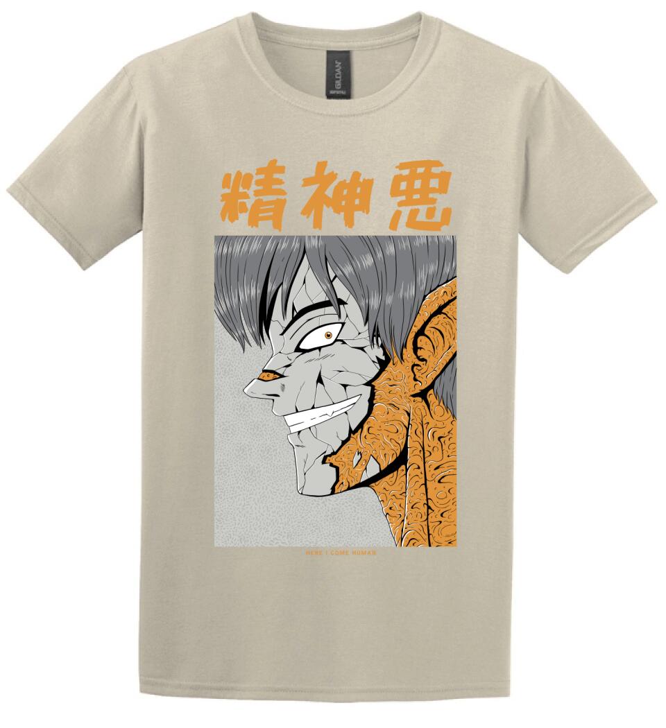 Japán horror stílus Póló