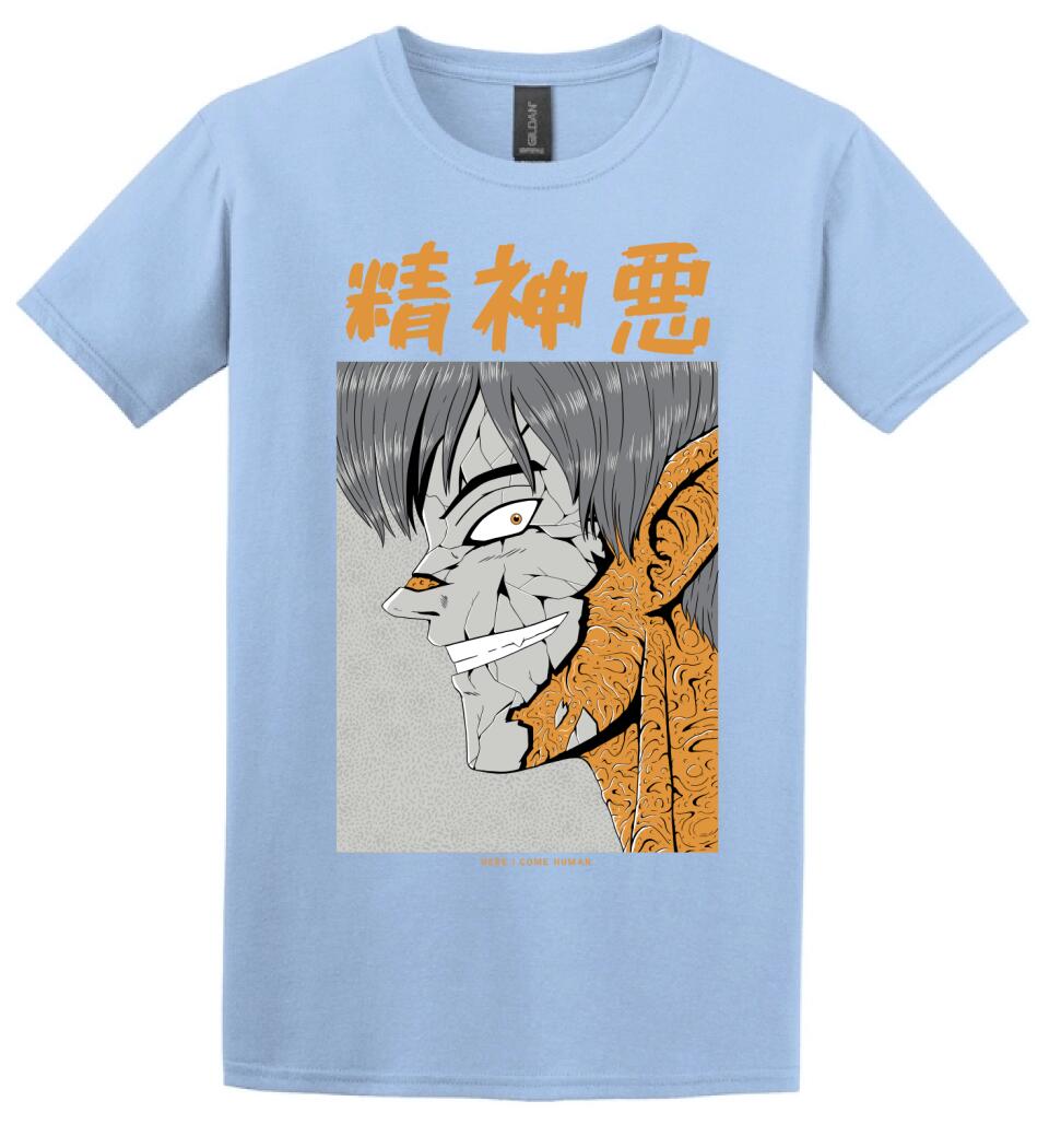 Japán horror stílus Póló