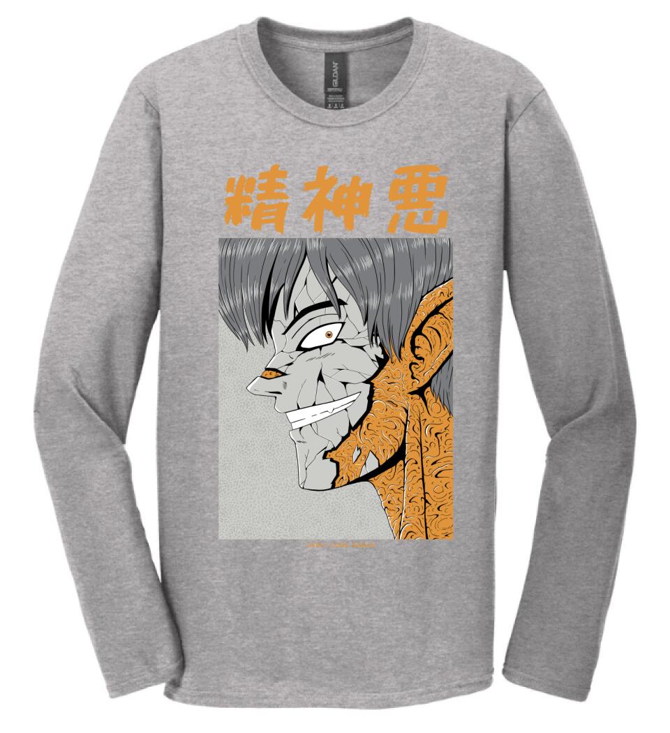 Japán horror stílus Póló