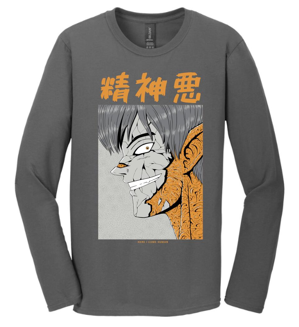 Japán horror stílus Póló