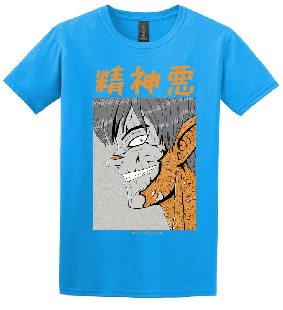 Japán horror stílus Póló