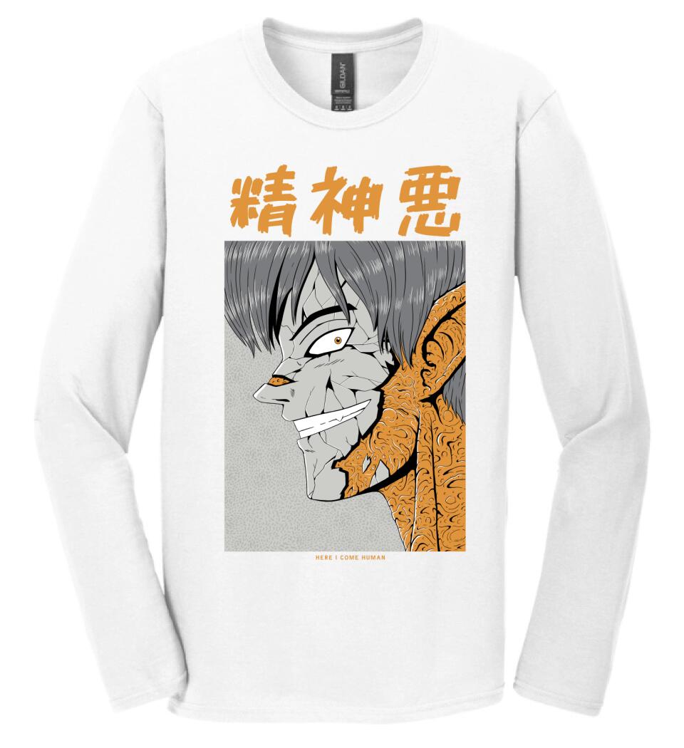 Japán horror stílus Póló