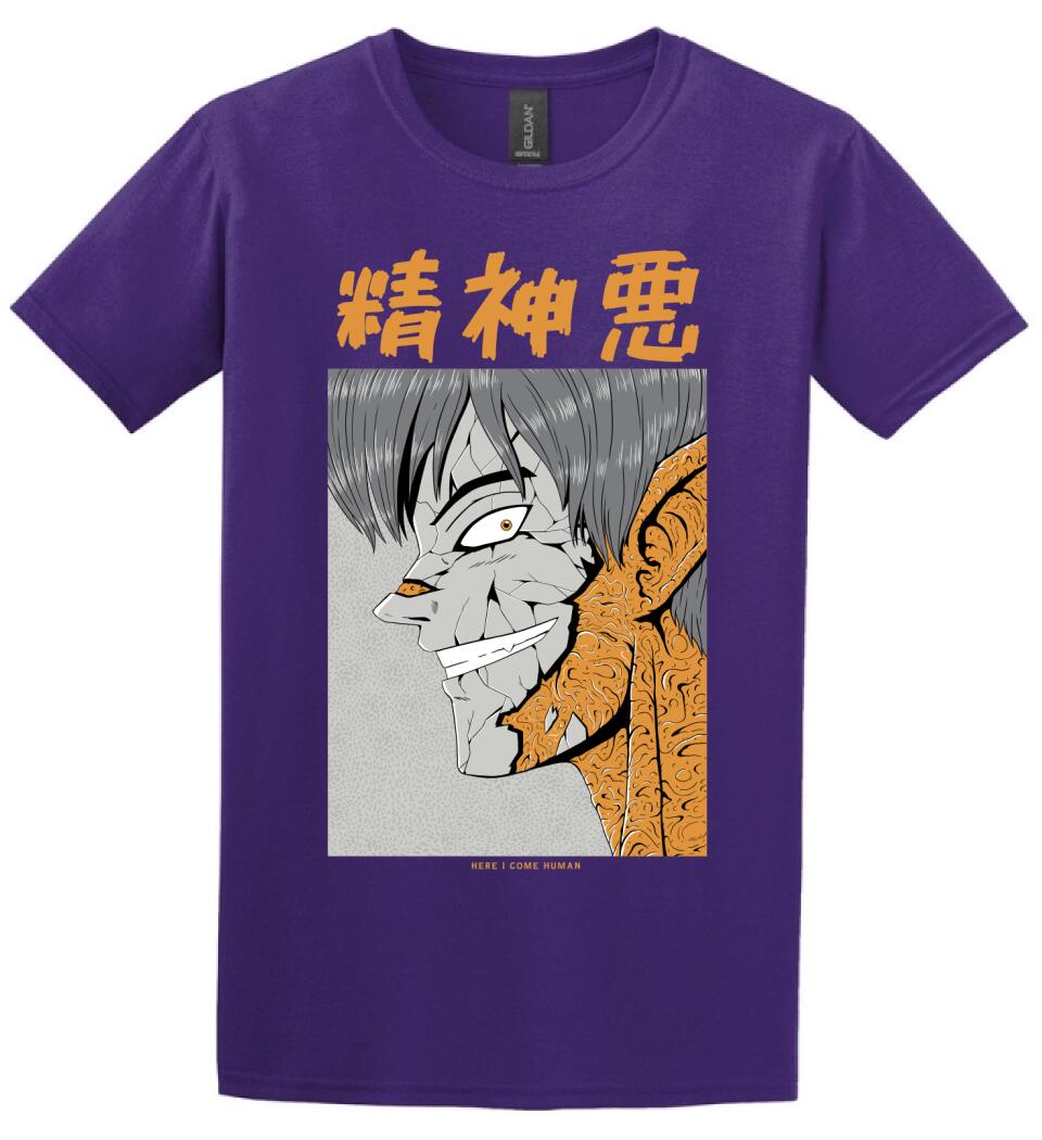 Japán horror stílus Póló