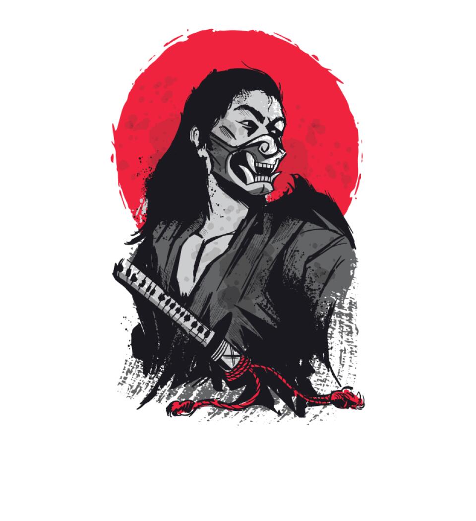 Japanese warrior Póló