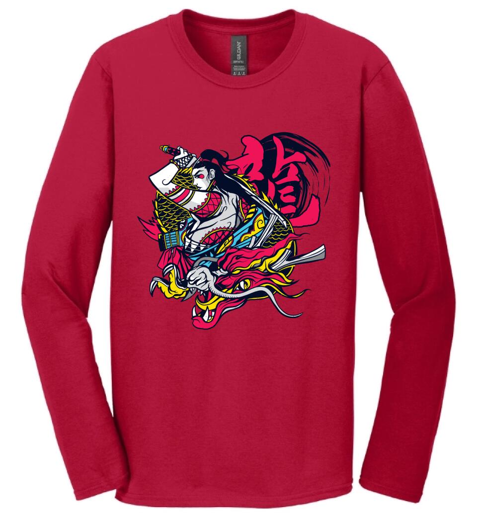 Samurai Dragon Póló