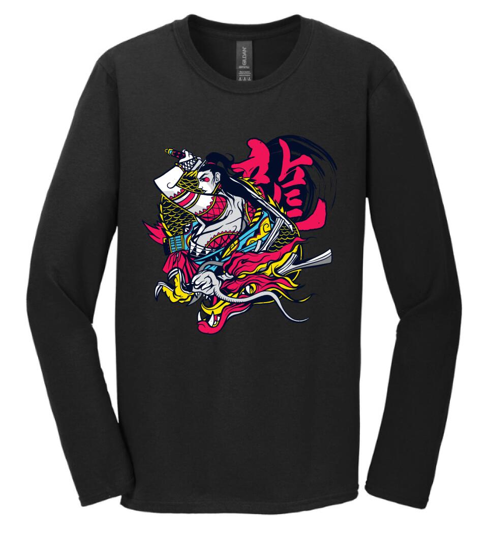 Samurai Dragon Póló