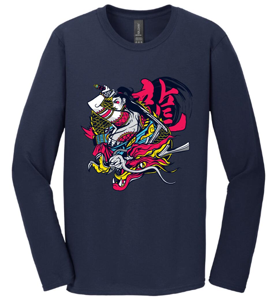 Samurai Dragon Póló