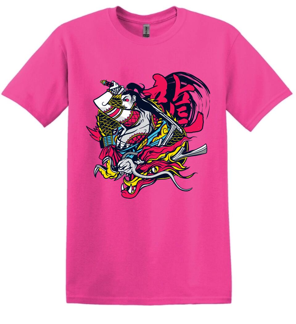 Samurai Dragon Póló
