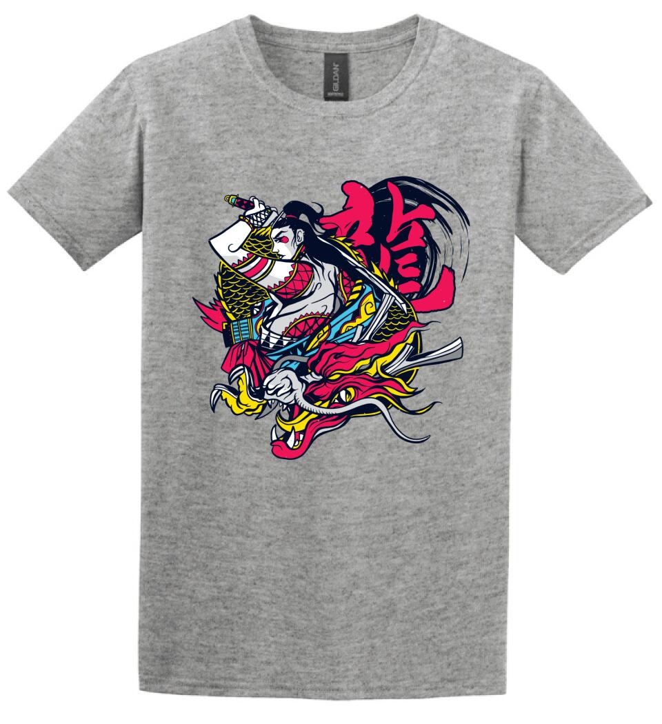 Samurai Dragon Póló