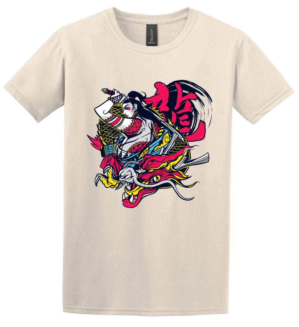Samurai Dragon Póló