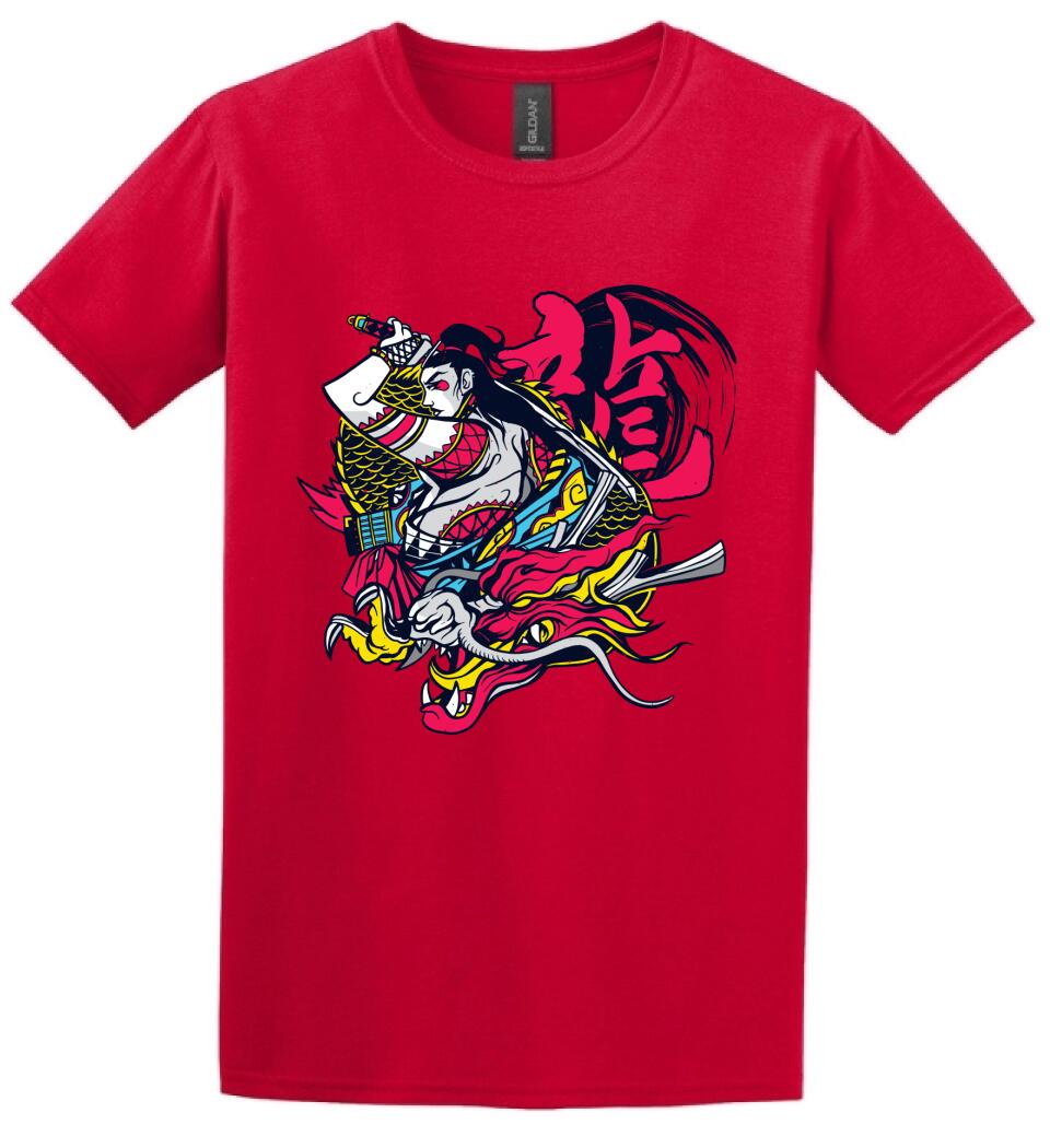 Samurai Dragon Póló
