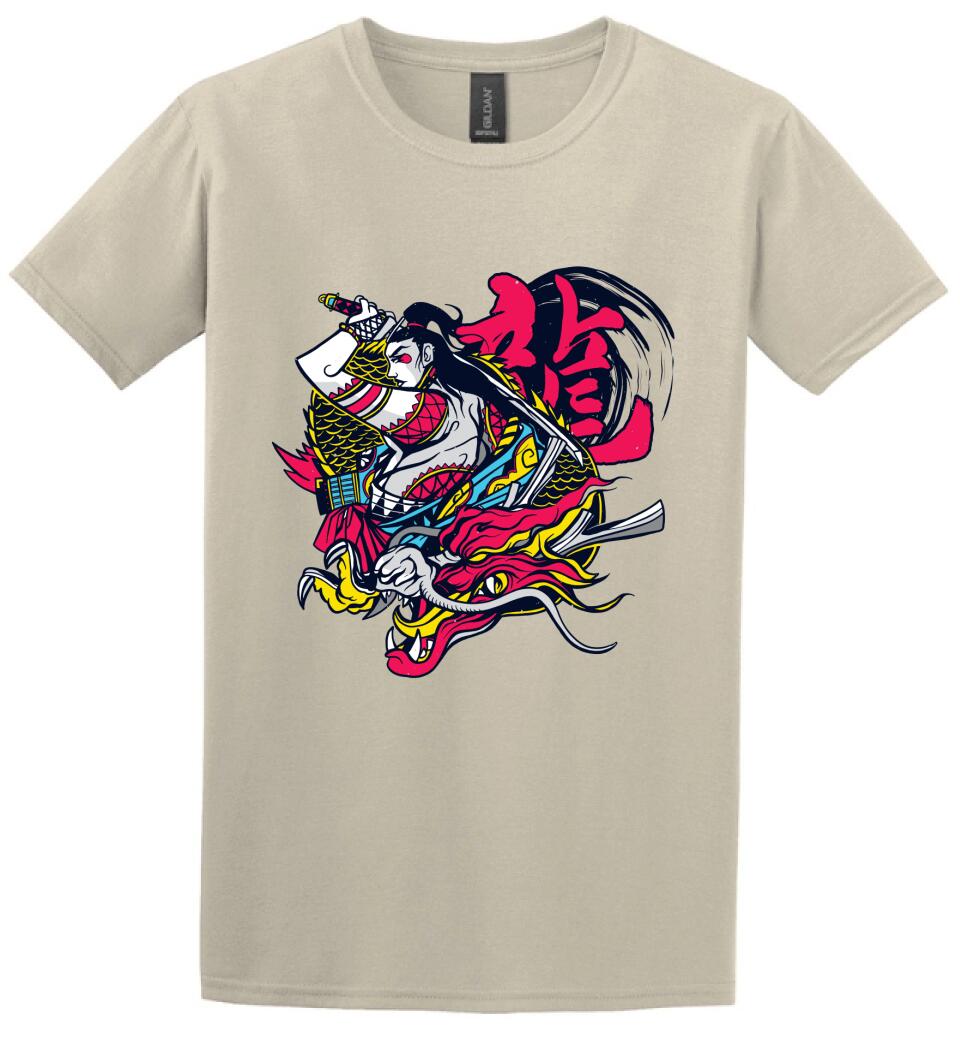 Samurai Dragon Póló