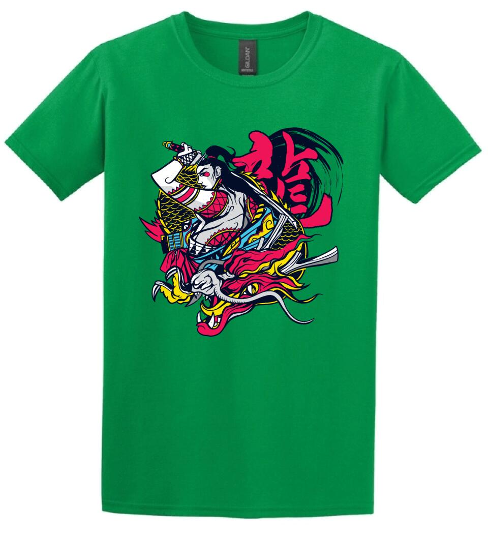 Samurai Dragon Póló