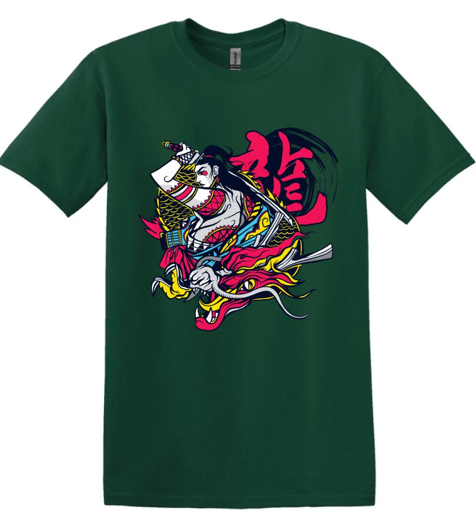 Samurai Dragon Póló