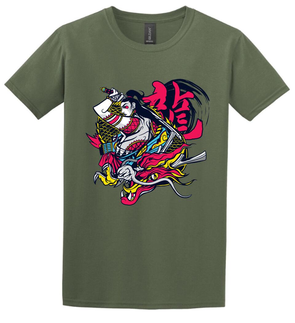 Samurai Dragon Póló
