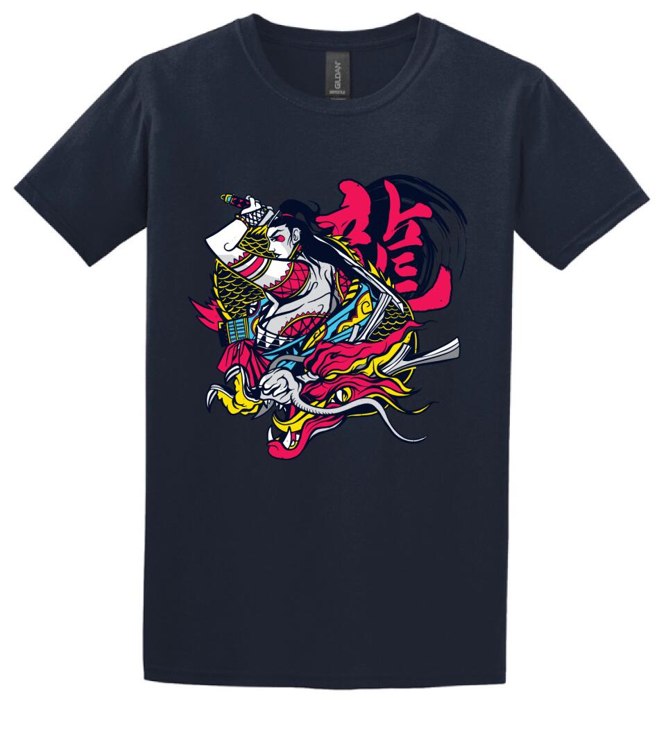 Samurai Dragon Póló