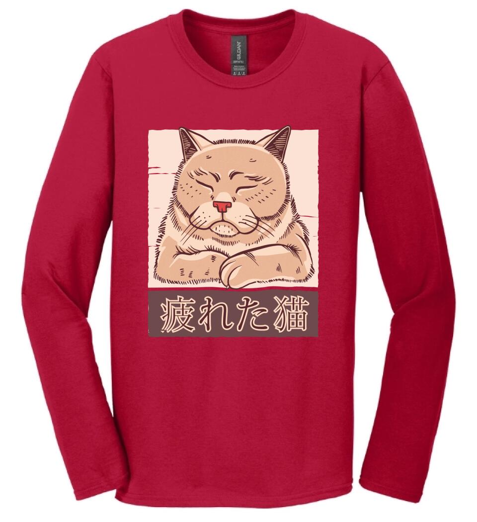 Tired cat Póló