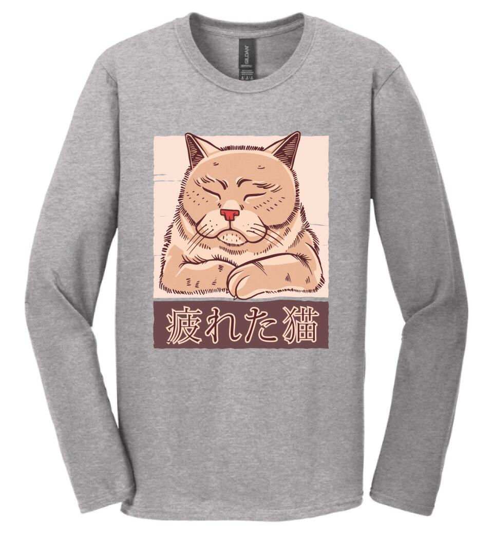 Tired cat Póló