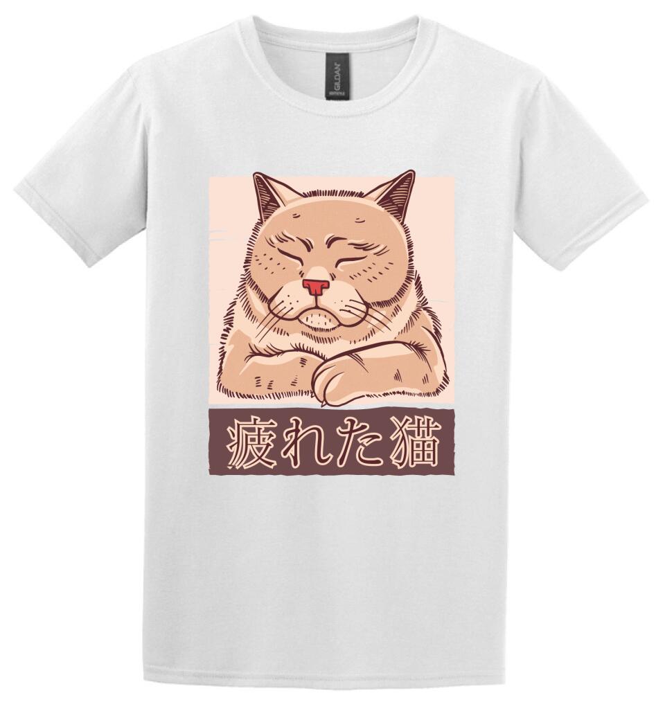 Tired cat Póló
