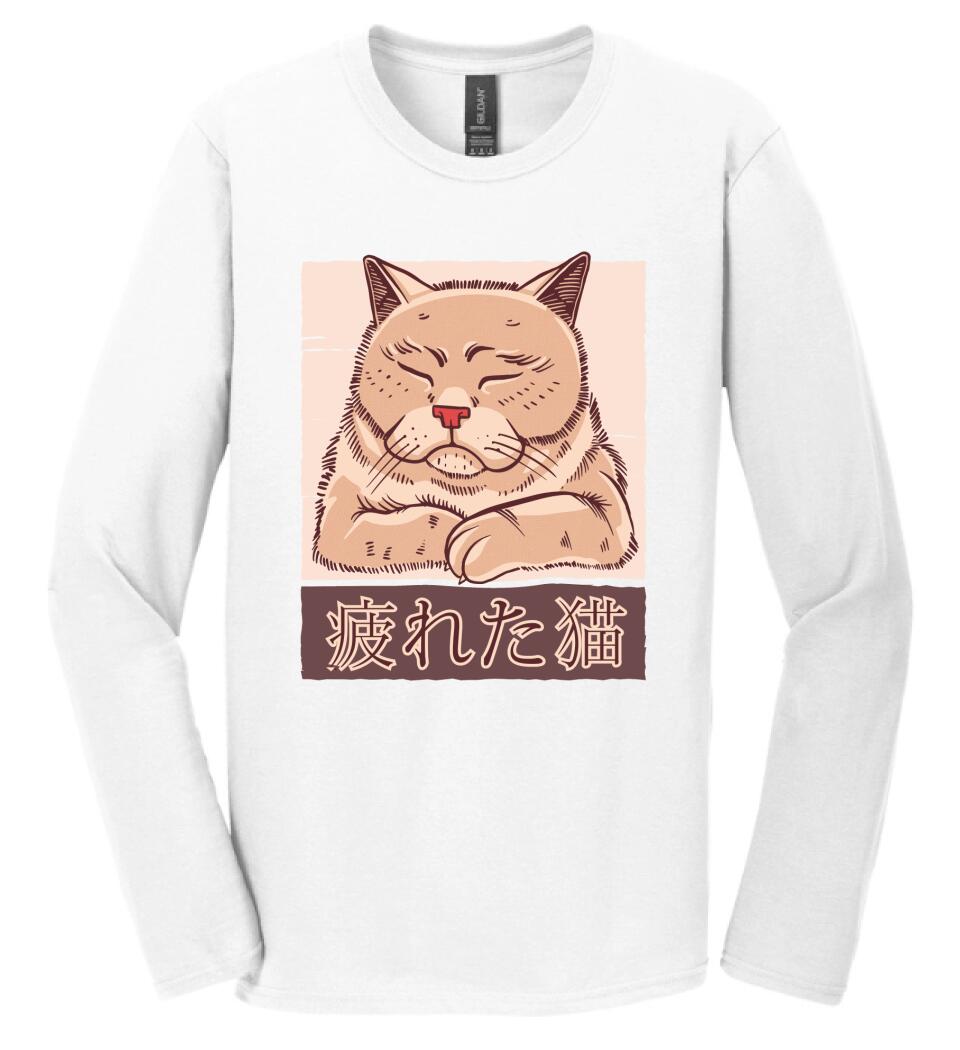 Tired cat Póló