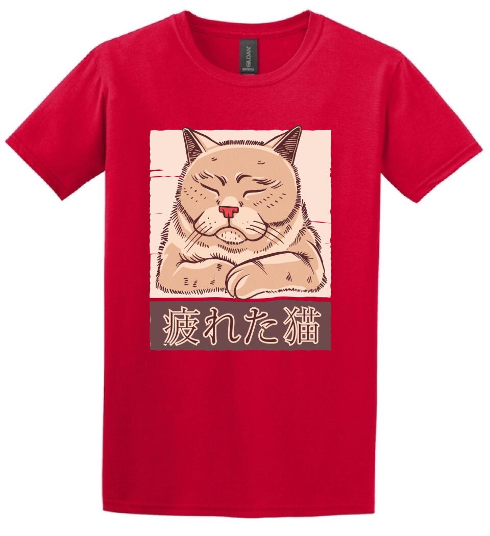 Tired cat Póló