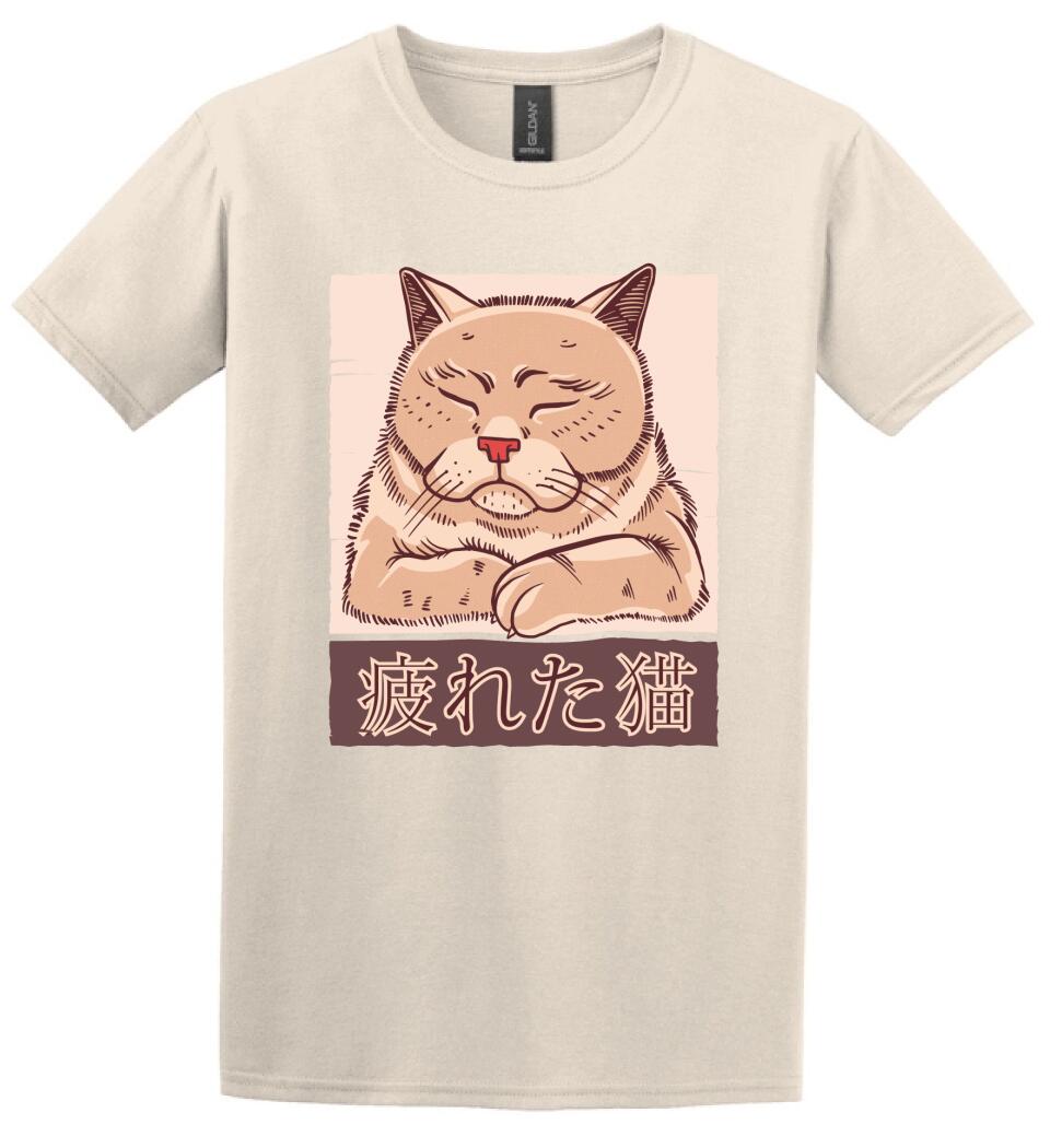 Tired cat Póló