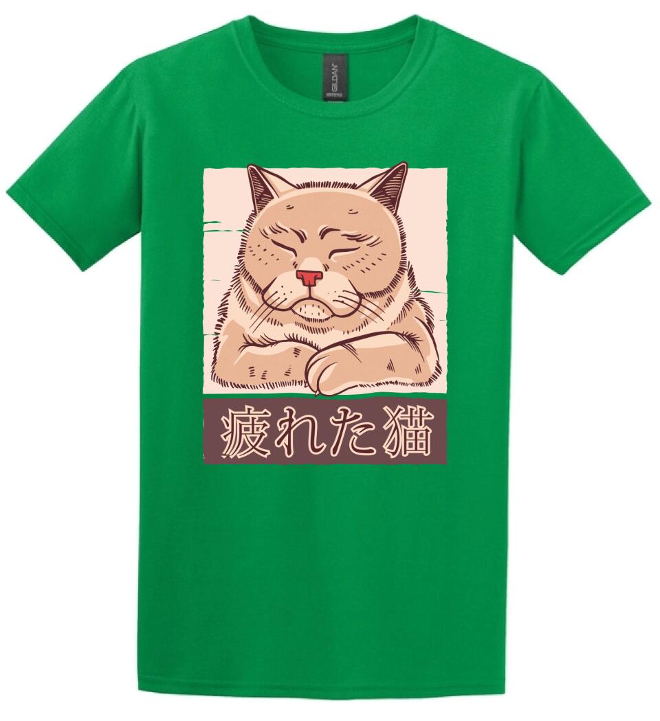 Tired cat Póló