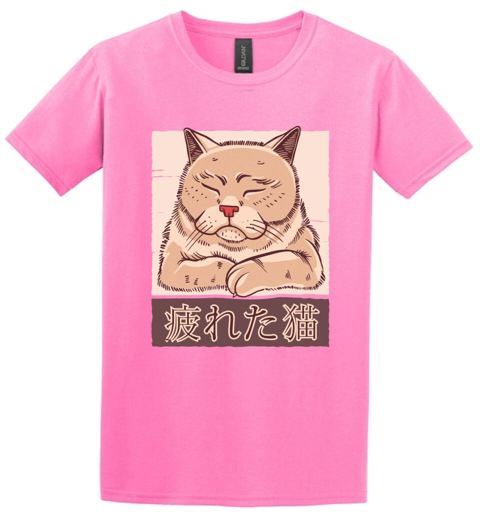 Tired cat Póló