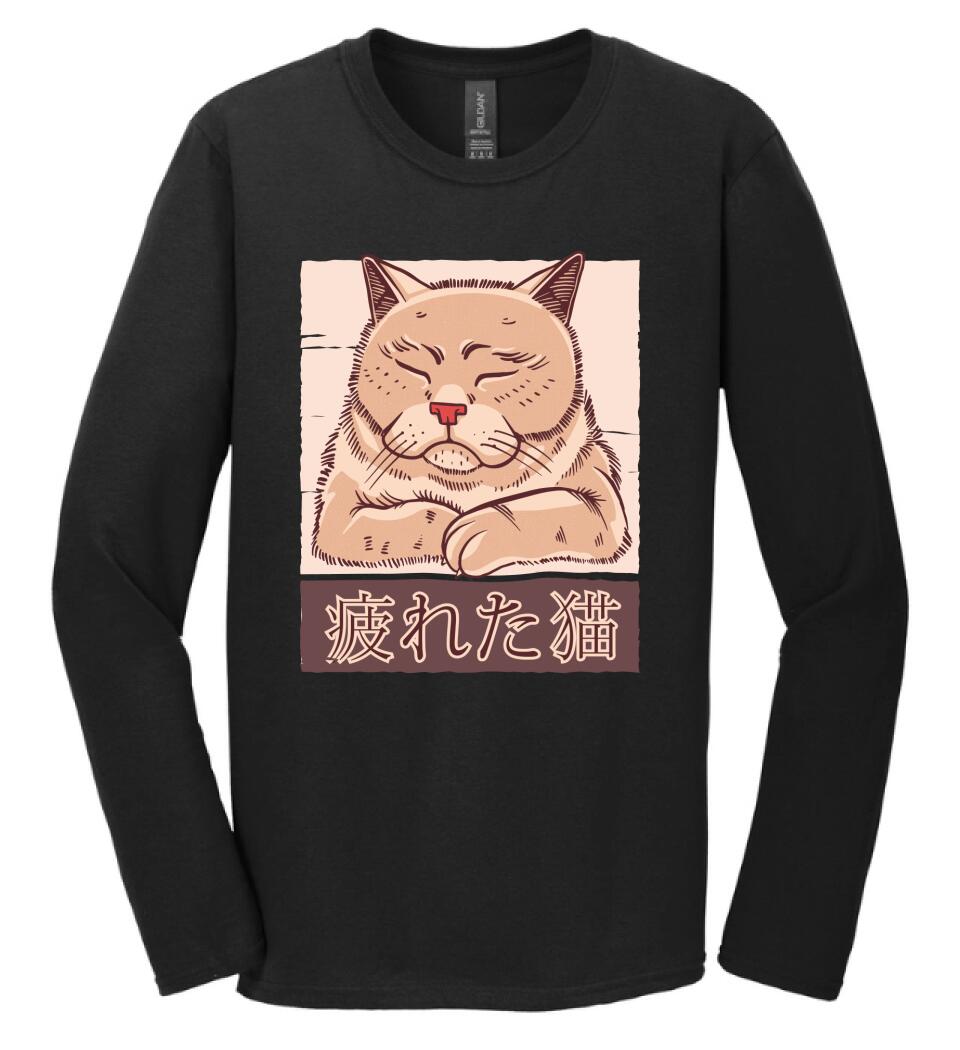 Tired cat Póló