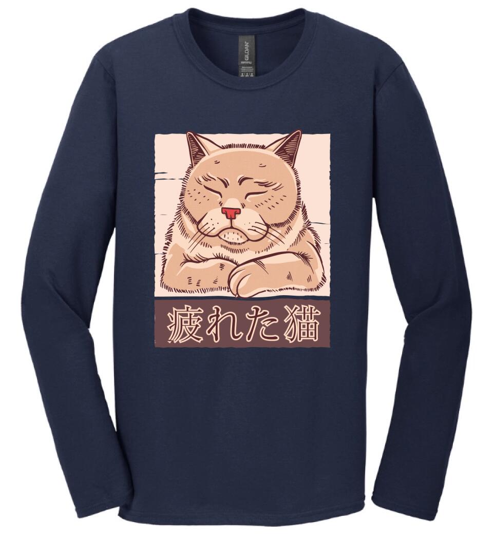 Tired cat Póló
