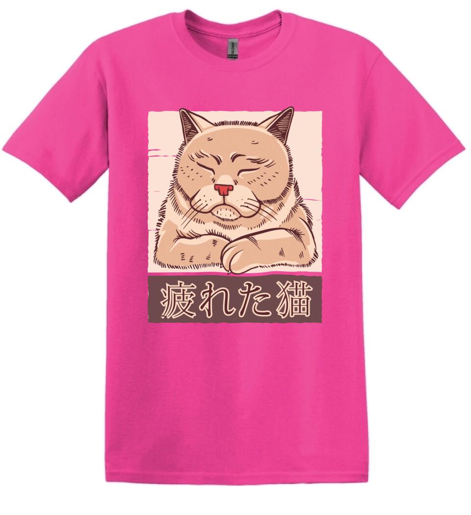 Tired cat Póló