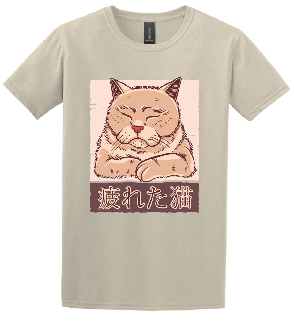 Tired cat Póló