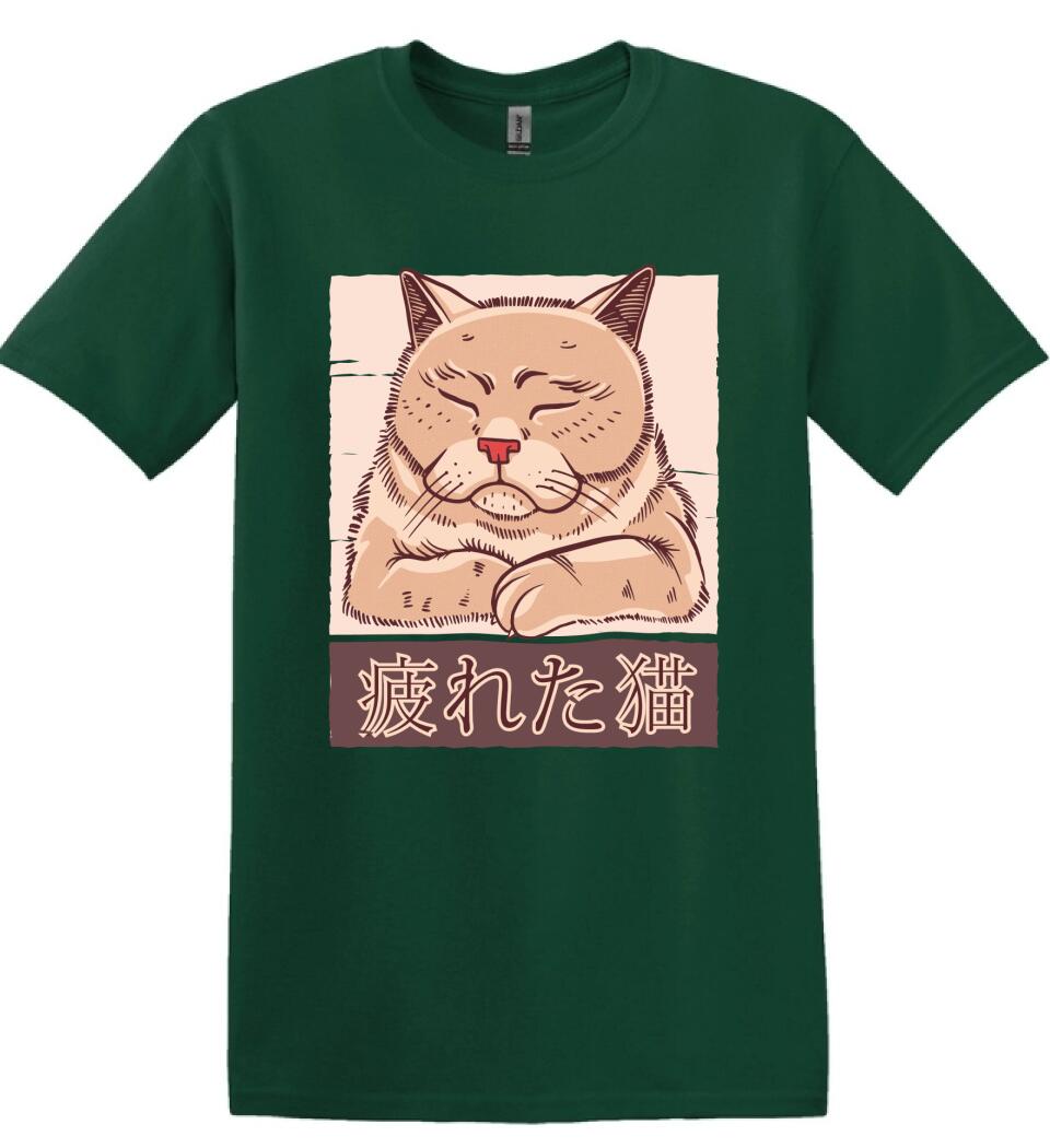 Tired cat Póló
