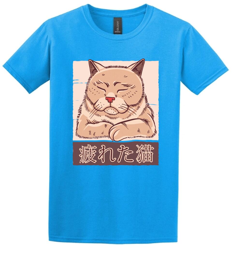 Tired cat Póló