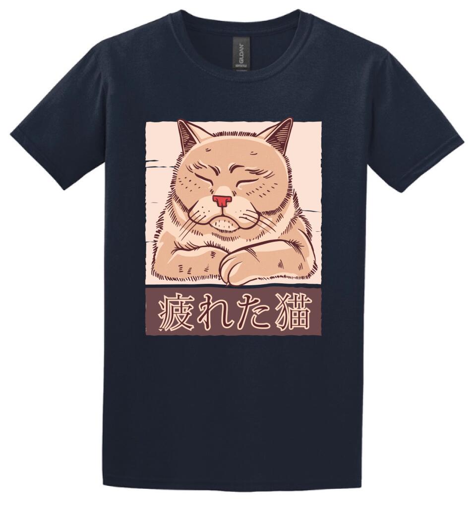 Tired cat Póló