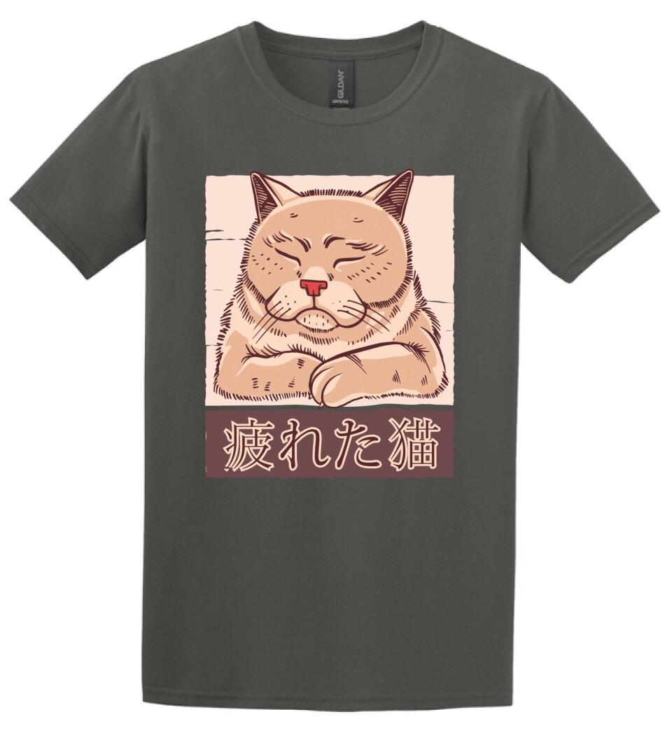 Tired cat Póló