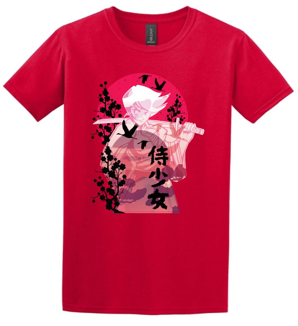 Samurai Girl Póló
