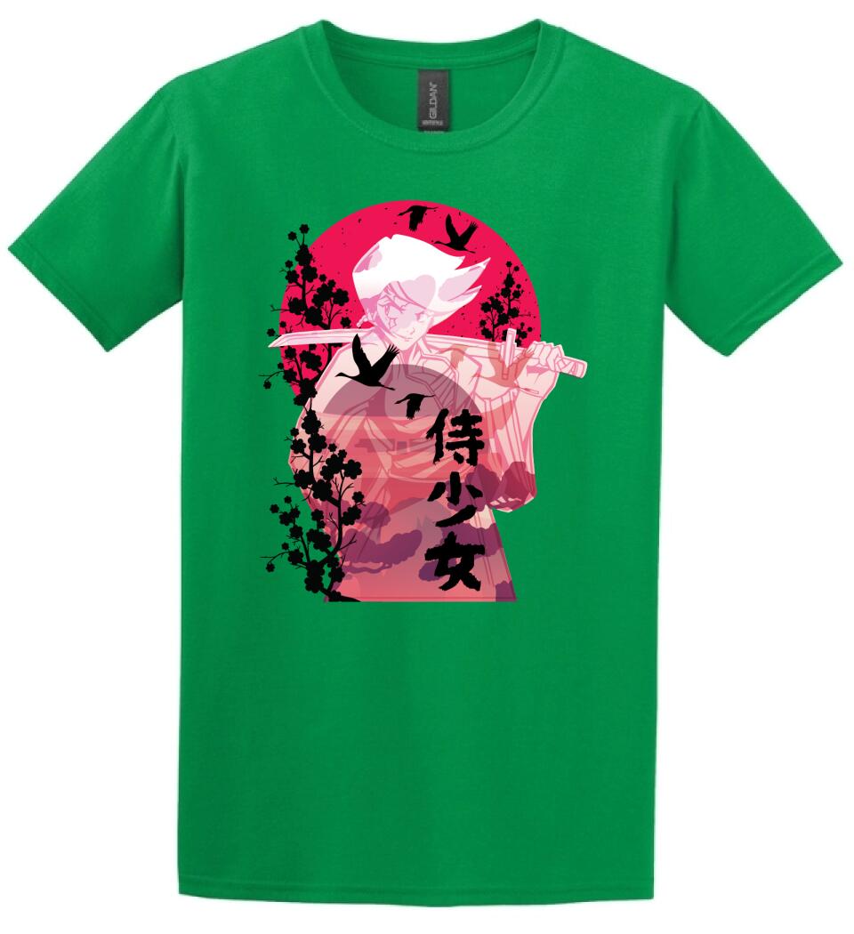 Samurai Girl Póló