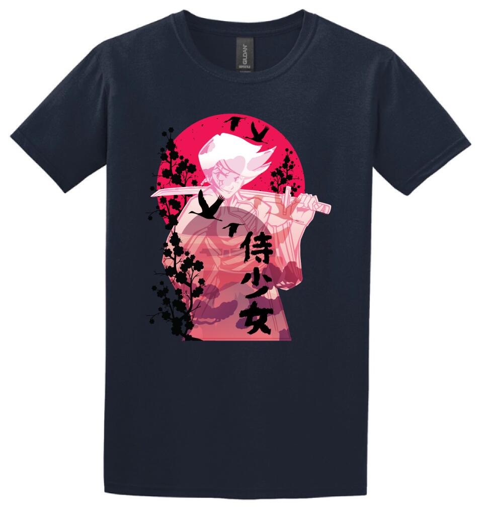 Samurai Girl Póló
