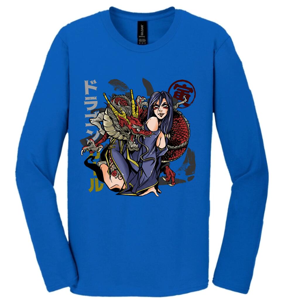 Sexy Anime Dragon Girl Póló