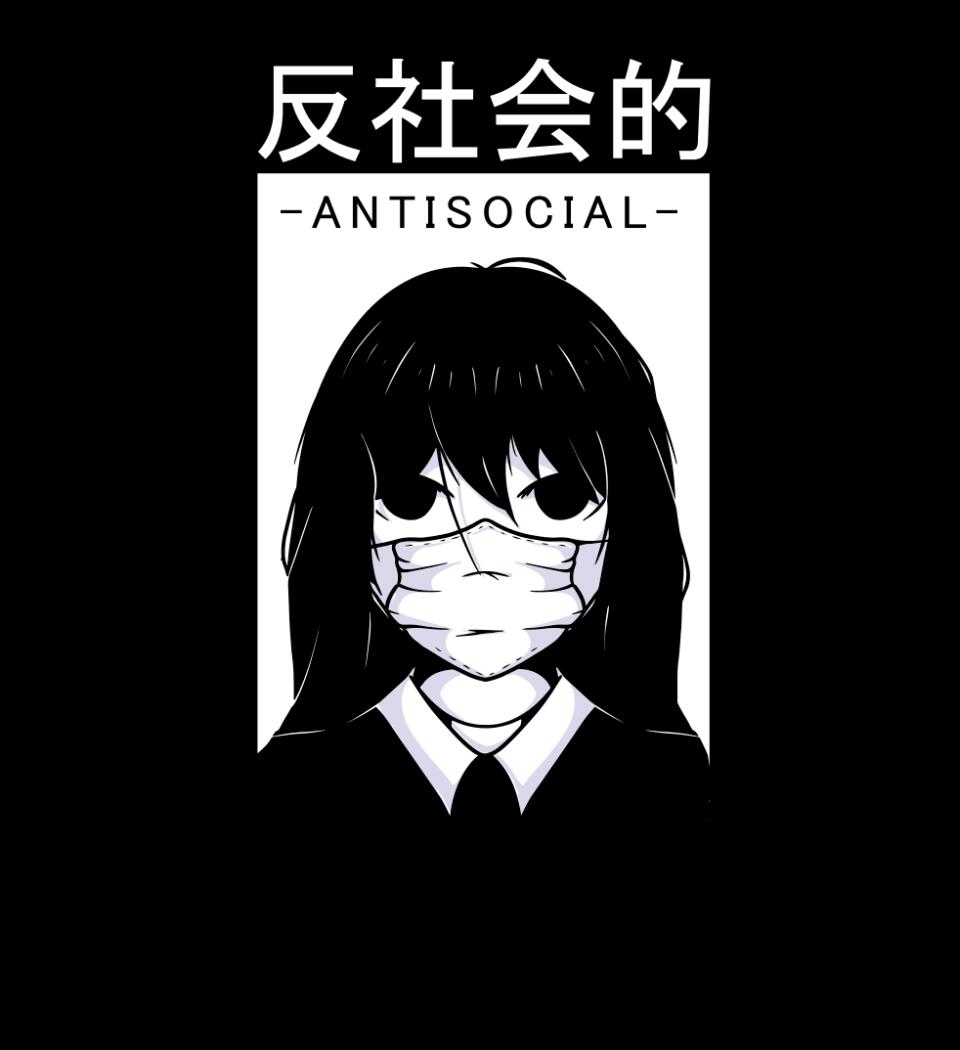 AntisocialGirl Póló