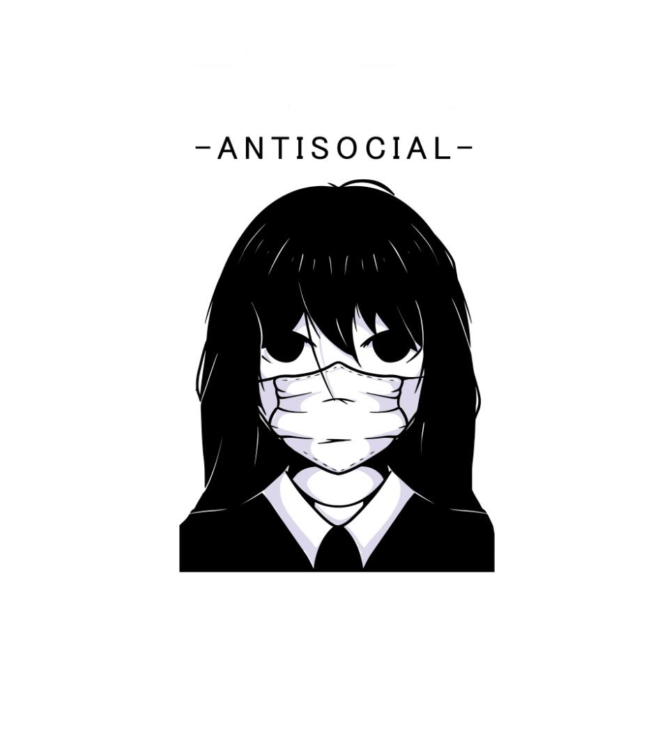 AntisocialGirl Póló