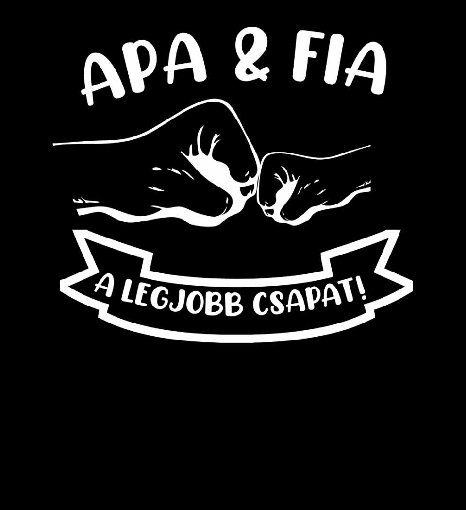 Apa Fia a legjobb csapat Páros pólós minta