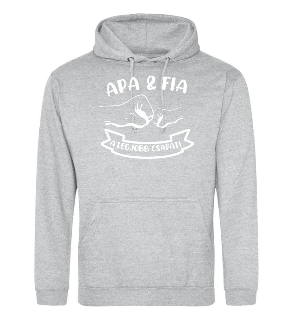 Apa Fia a legjobb csapat Páros pólós minta