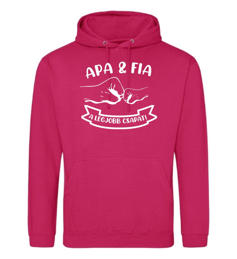 Apa Fia a legjobb csapat Páros pólós minta