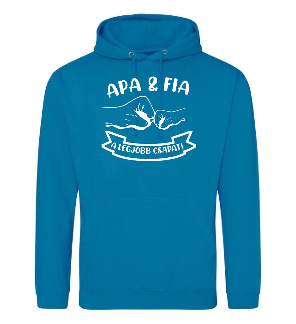 Apa Fia a legjobb csapat Páros pólós minta