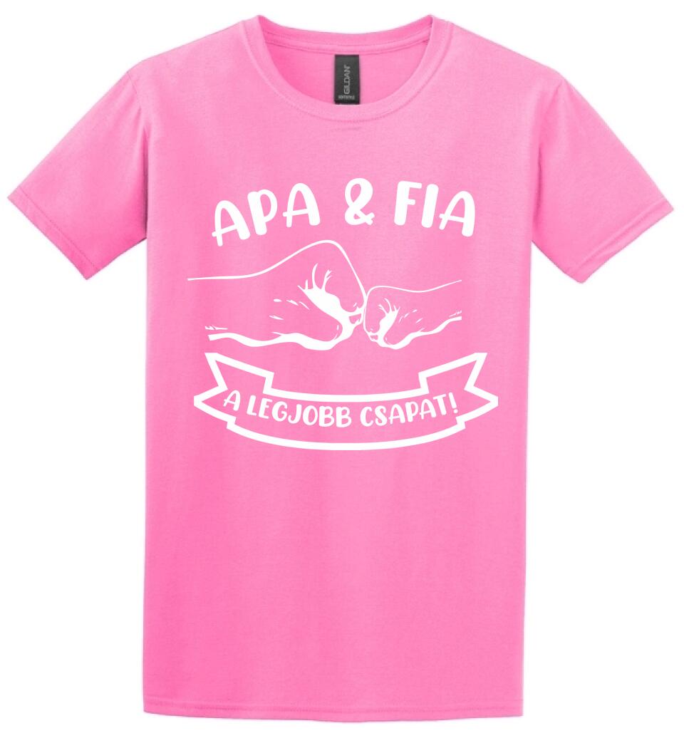 Apa Fia a legjobb csapat Páros pólós minta